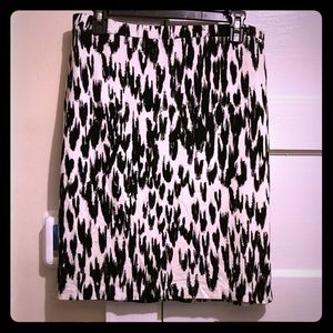 animal print skirt
